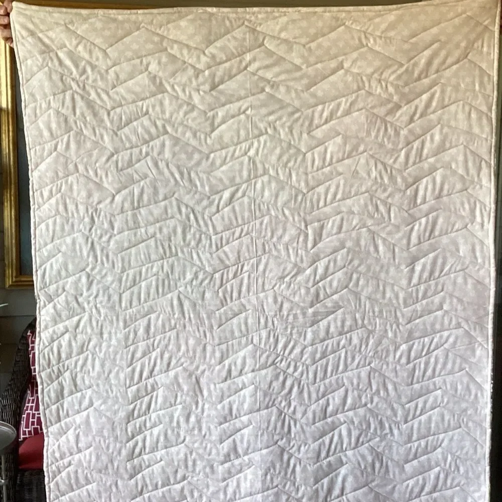 Hand Crafted Tulip Tango Quilt
